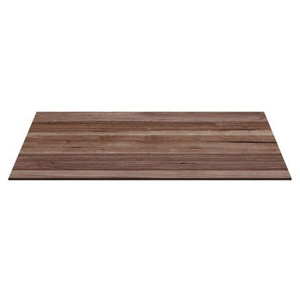 ALONI Wastafelblad MDF – 118 cm – Garda Walnoot