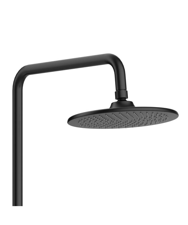 ALONI douchekolom Optimo Rondo – mat zwart