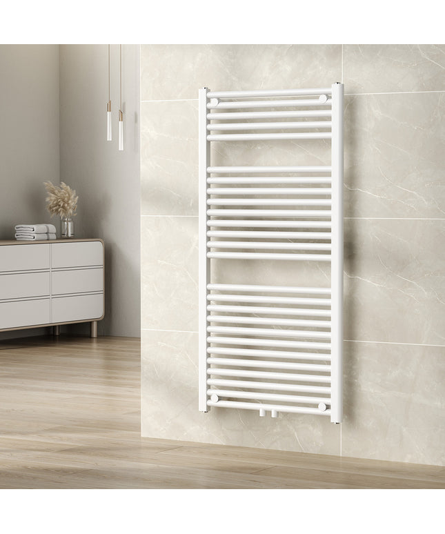 Wiesbaden Elara sierradiator 118,5 x 60 cm glans wit - sfeerfoto | Schwertz & Co