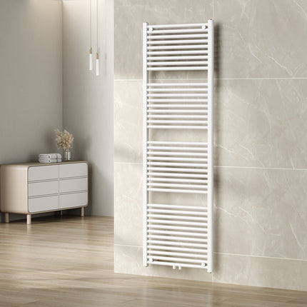 Wiesbaden Elara sierradiator 181,7 x 60 cm glans wit - sfeerfoto | Schwertz & Co