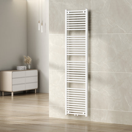 Wiesbaden Elara sierradiator 181,7 x 45 cm glans wit - sfeerfoto | Schwertz & Co