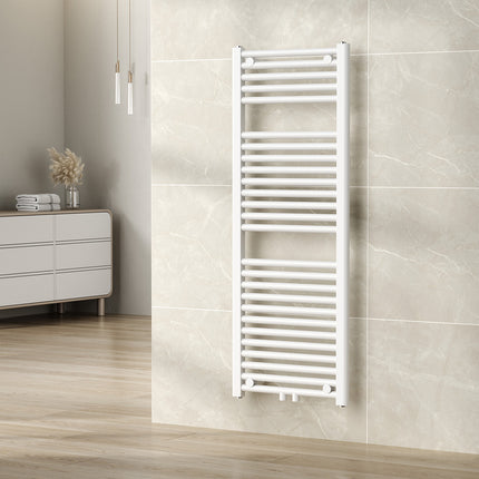 Wiesbaden Elara sierradiator 118,5 cm glans wit - sfeerfoto | Schwertz & Co