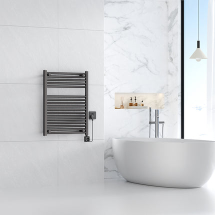 Wiesbaden Elara elektrische radiator Smart WiFi gunmetal - detailfoto | Schwertz & Co