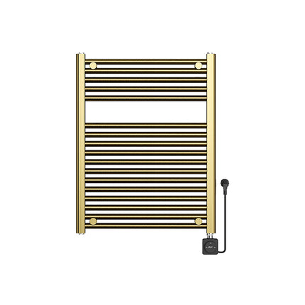 Wiesbaden Elara elektrische radiator Smart WiFi geborsteld messing | Schwertz & Co