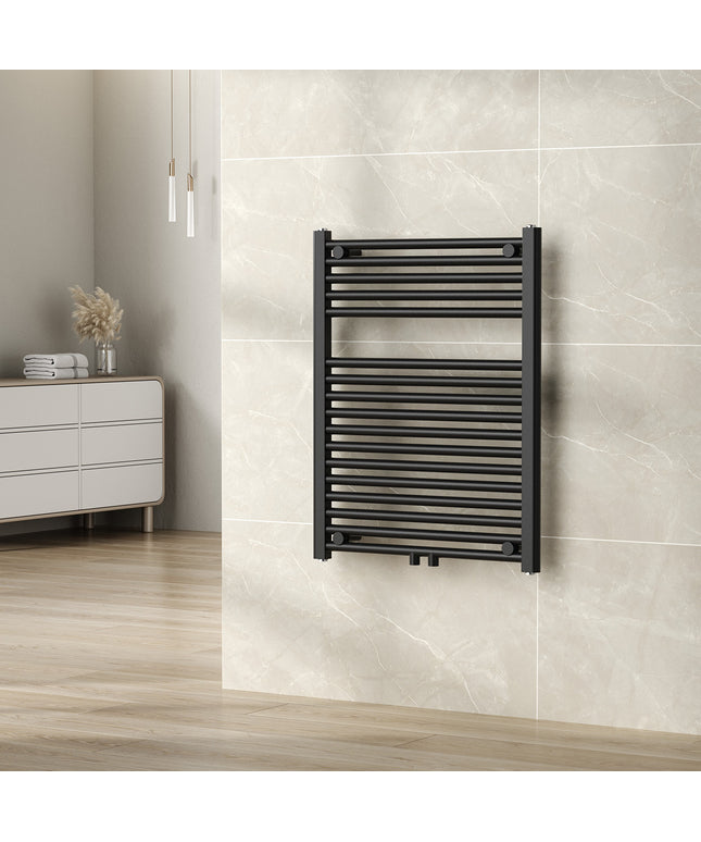 Wiesbaden Elara sierradiator 76,6 x 60 cm antraciet - sfeerfoto | Schwertz & Co