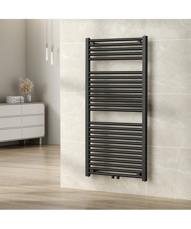 Wiesbaden Elara sierradiator 118,5 x 60 cm antraciet - sfeerfoto | Schwertz & Co