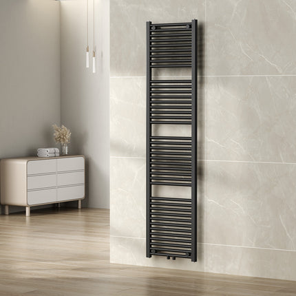 Wiesbaden Elara sierradiator 181,7 x 45 cm antraciet - sfeerfoto | Schwertz & Co