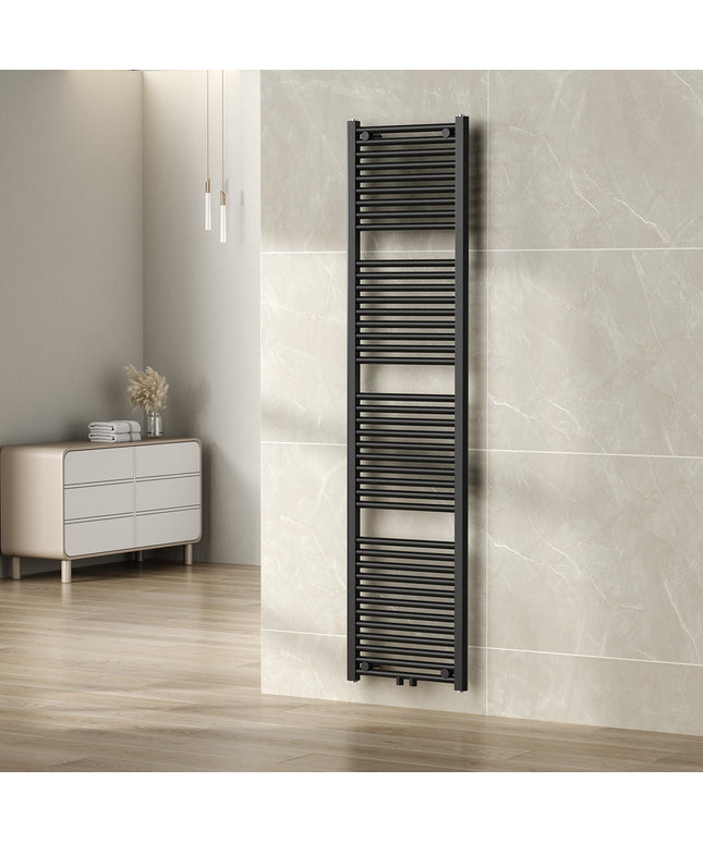 Wiesbaden Elara sierradiator 181,7 x 45 cm antraciet - sfeerfoto | Schwertz & Co