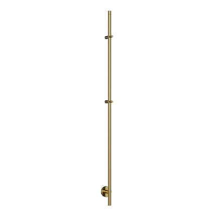 Wiesbaden Callista elektrische handdoekradiator geborsteld messing | Schwertz & Co