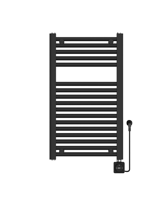 Wiesbaden Elara elektrische radiator Smart WiFi mat zwart | Schwertz & Co