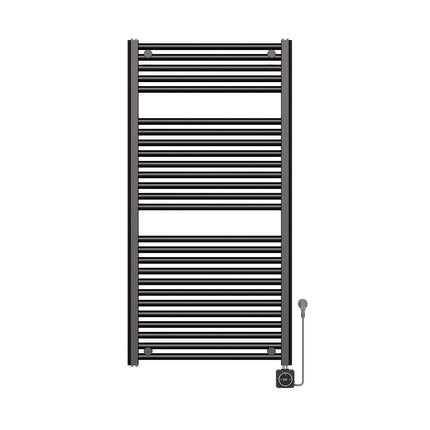 Wiesbaden Elara elektrische radiator gunmetal | Schwertz & Co