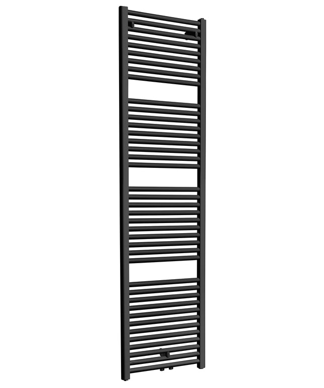 Wiesbaden Elara sierradiator 181,7 x 45 cm mat zwart | Schwertz & Co