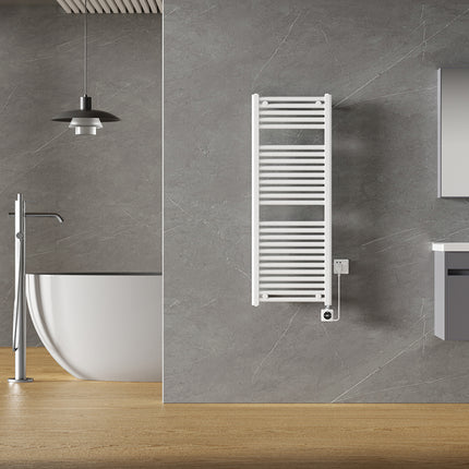 Wiesbaden Elara elektrische radiator Smart WiFi glans wit 118,5 x 45 cm - detailfoto | Schwertz & Co