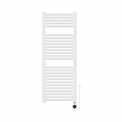 Wiesbaden Elara elektrische radiator Smart WiFi glans wit 118,5 x 45 cm | Schwertz & Co