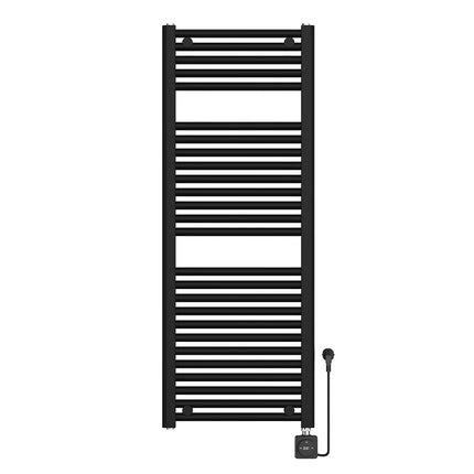 Wiesbaden Elara elektrische radiator Smart WiFi 118,5 x 45 cm mat zwart | Schwertz & Co