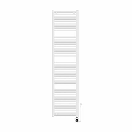 Wiesbaden Elara elektrische radiator 181,7 x 45 cm glans wit | Schwertz & Co