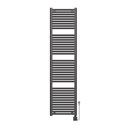 Wiesbaden Elara elektrische radiator 181,7 x 45 cm gunmetal | Schwertz & Co