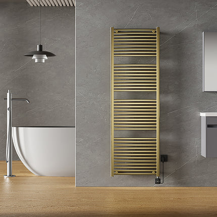 Wiesbaden Elara elektrische radiator Smart WiFi in de badkamer - sfeerfoto | Schwertz & Co