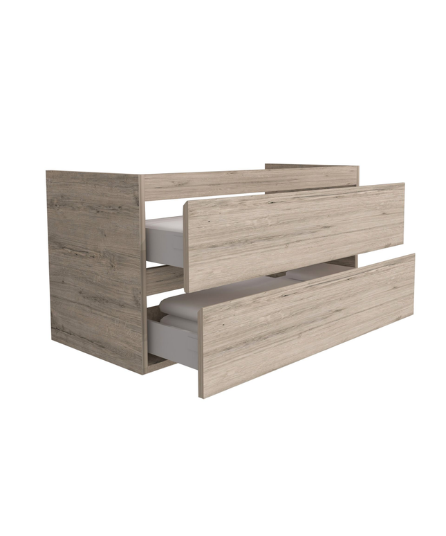 ALONI SALLY wastafelonderkast – 100 cm – Licht hout eiken