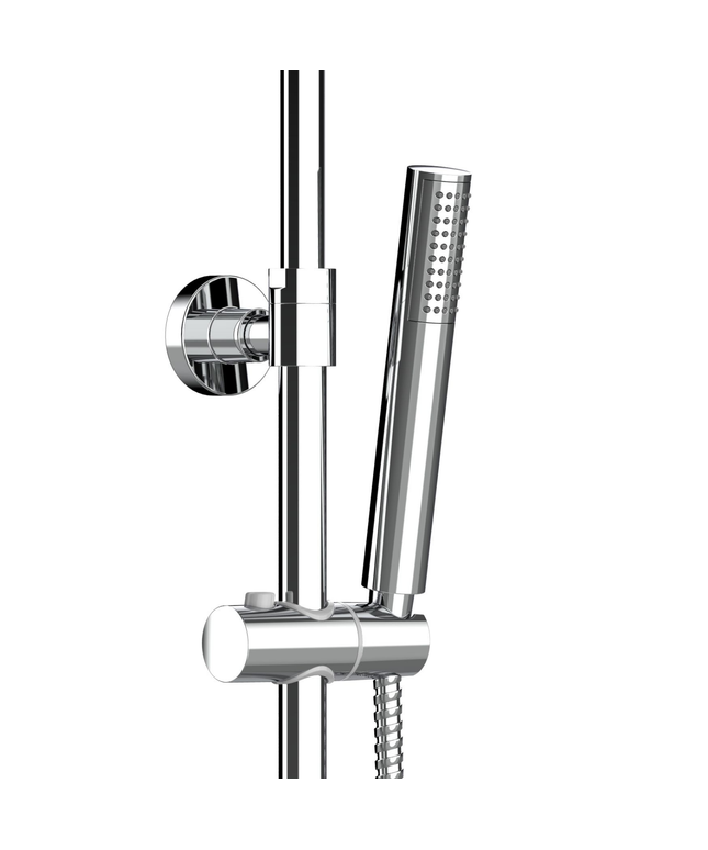 ALONI douchekolom Optima Rondo – chroom