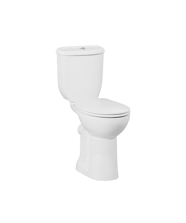 Creavit hoog staande wc compleet – met bidet – P-trap – wit