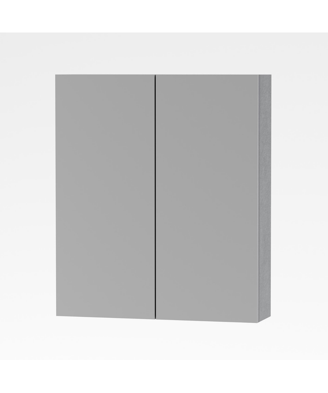 ALONI SALLY spiegelkast – 2 deuren – 60x70 cm – Aluminium
