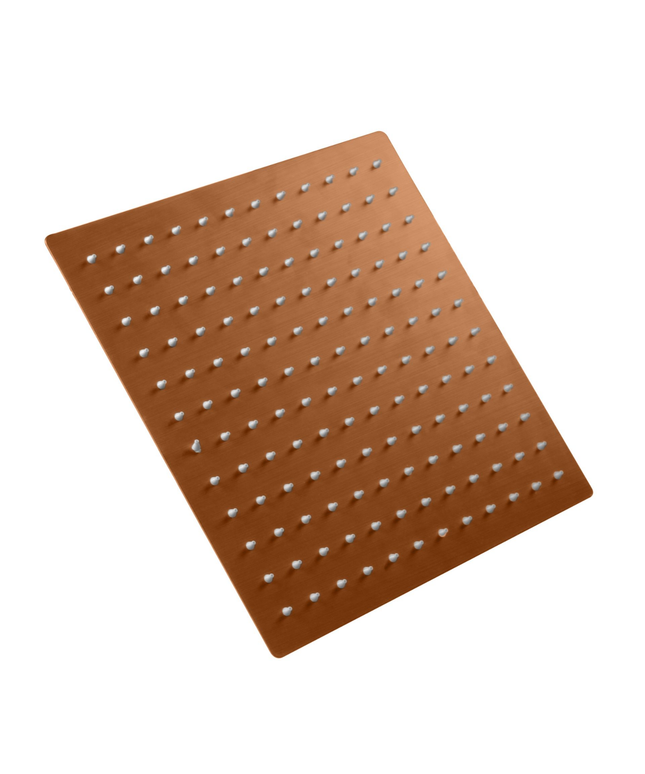 ALONI inbouw regendouche – Ø30 cm – geborsteld koper