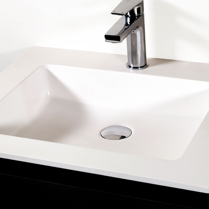 ALONI SALLY wastafelonderkast – 100 cm – Mat zwart