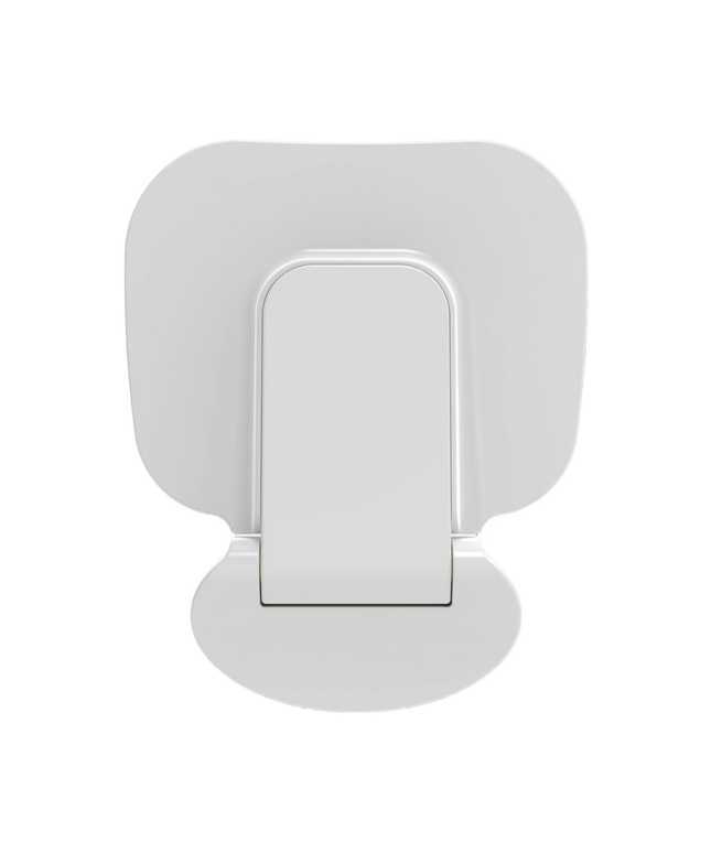 Aloni shower seat – foldable – white