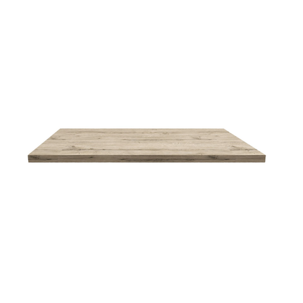 ALONI Wastafelblad MDF – 76 cm – Licht Hout Eiken