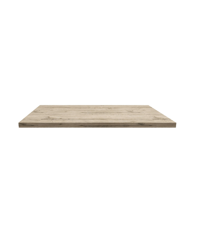 ALONI Wastafelblad MDF – 76 cm – Licht Hout Eiken