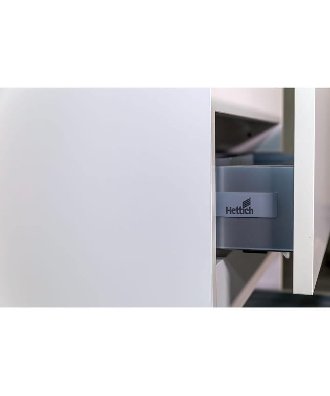 ALONI SALLY wastafelonderkast – 100 cm – Glanzend wit