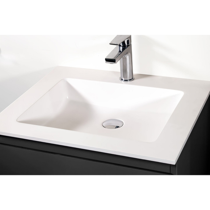 ALONI SALLY wastafelonderkast – 100 cm – Mat grijs