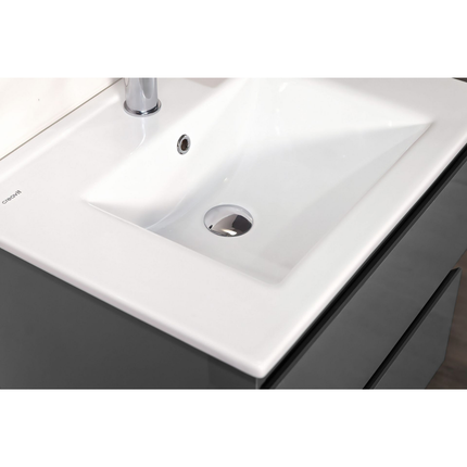 ALONI SALLY wastafelonderkast – 100 cm – Mat grijs