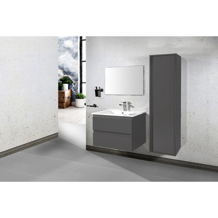 ALONI SALLY wastafelonderkast – 100 cm – Mat grijs