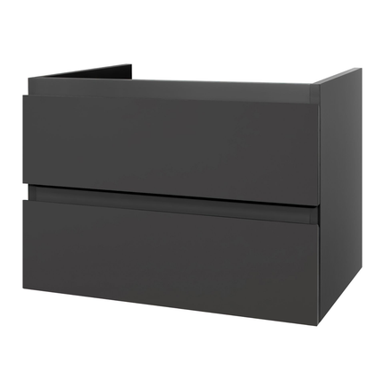 ALONI SALLY wastafelonderkast – 80 cm – Mat grijs