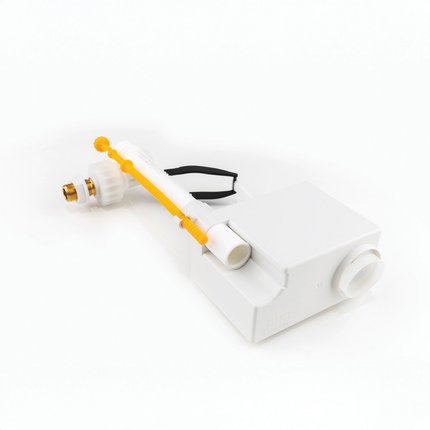 Tanque para inodoro Aloni Saforo – doble descarga 3/6 L – ahorro de agua – plástico – blanco brillante