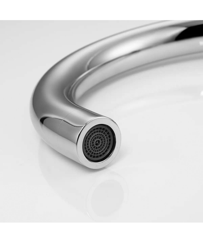 ALONI Vrijstaande badmengkraan met handdouche – chroom