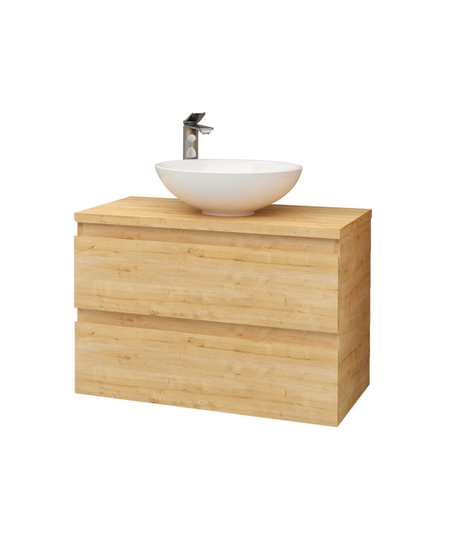 ALONI SALLY wastafelonderkast – 60 cm – Eiken