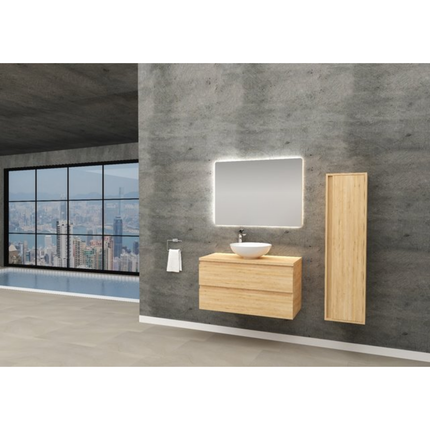 ALONI SALLY wastafelonderkast – 80 cm – Eiken