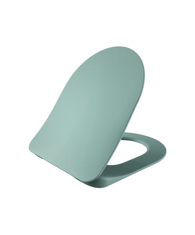 Creavit wc-zitting Duroplast – softclose & quick release – inox scharnieren – nijlgroen
