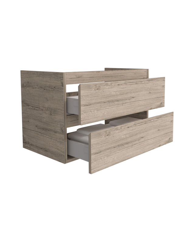 ALONI SALLY wastafelonderkast – 80 cm – Licht hout eiken