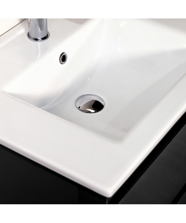 ALONI SALLY wastafelonderkast – 60 cm – Mat zwart