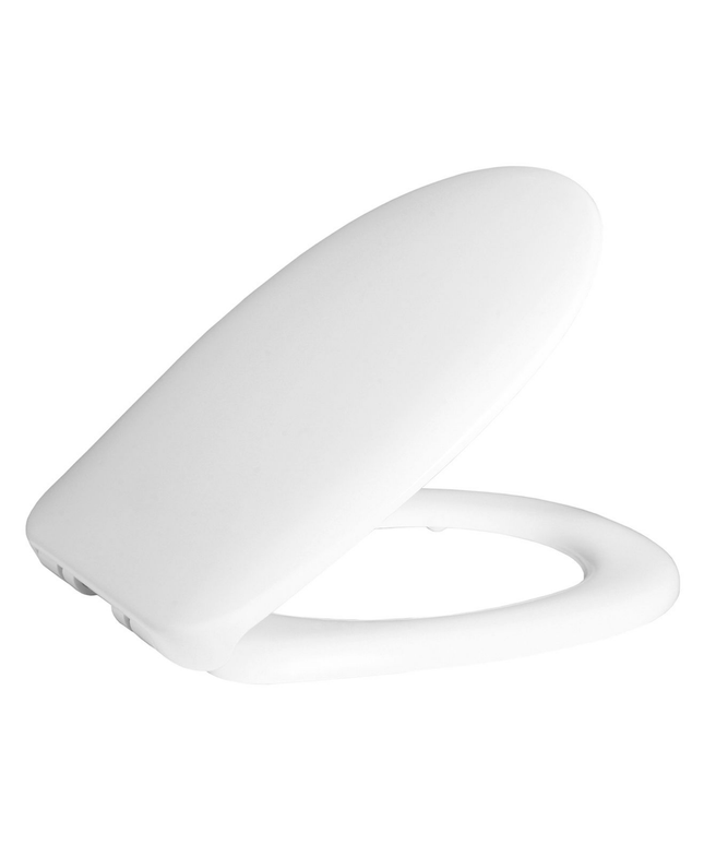 Creavit wc-zitting – Duroplast – softclose – inox scharnieren – wit