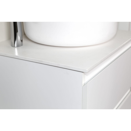 ALONI SALLY wastafelonderkast – 60 cm – Glanzend wit