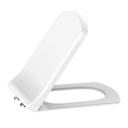 Creavit Lara wc-zitting – Duroplast – softclose – inox scharnieren – wit