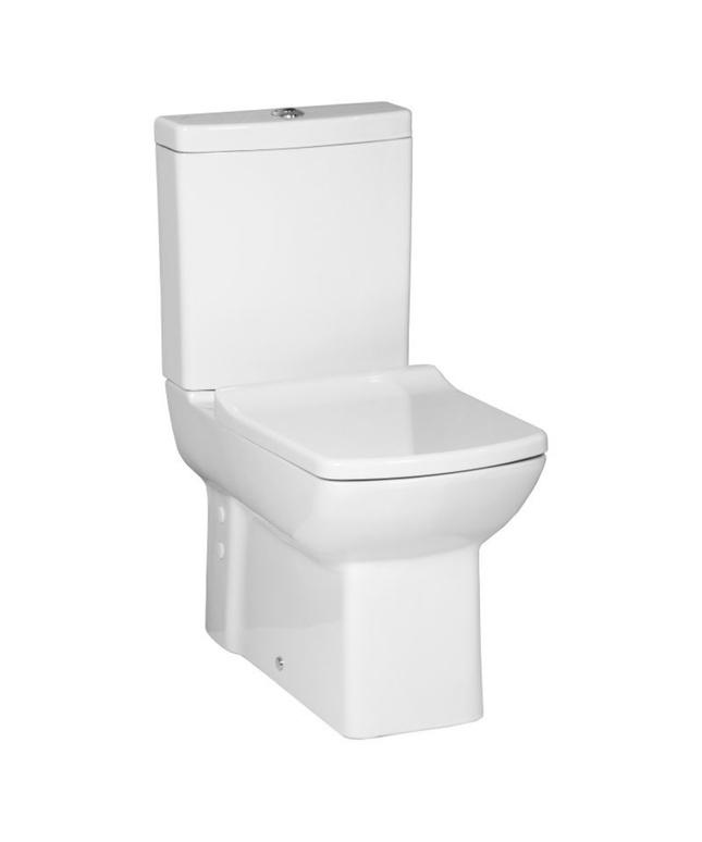 Creavit Lara wc-zitting – Duroplast – softclose – inox scharnieren – wit