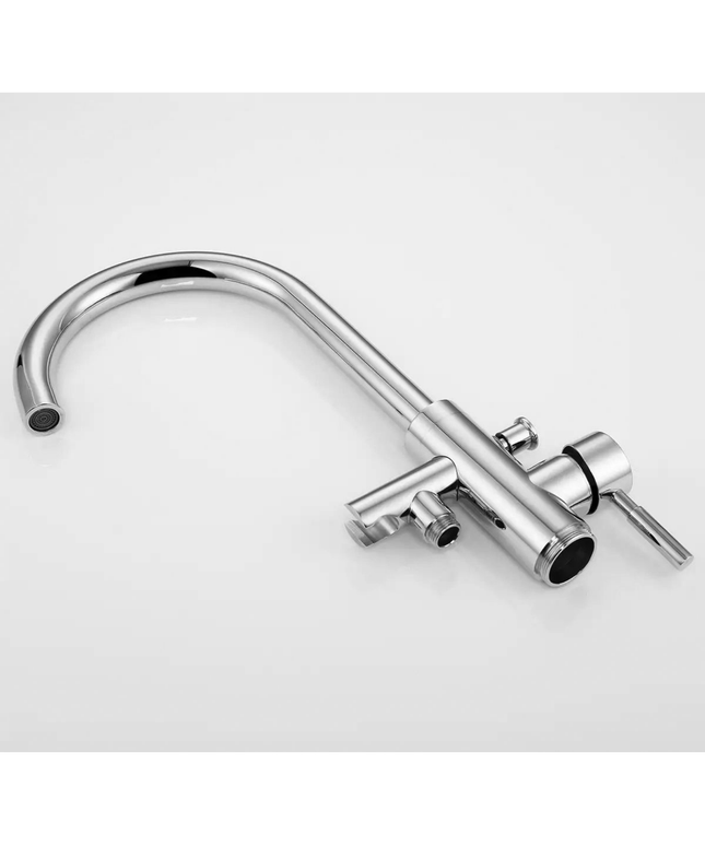 ALONI Vrijstaande badmengkraan met handdouche – chroom