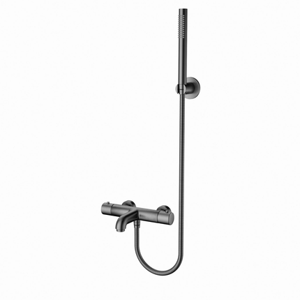 ALONI Bad- en douchemengkraan – thermostatisch – gunmetal