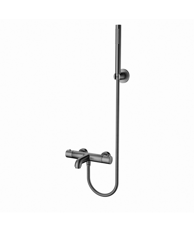 ALONI Bad- en douchemengkraan – thermostatisch – gunmetal